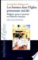 Les femmes dans l'église protestante mâ'ohi
