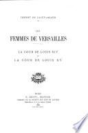 Les femmes de Versailles