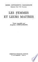 Les Femmes et leurs maîtres