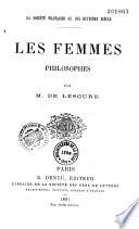 Les femmes philosophes
