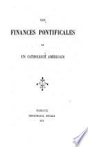 Les finances pontificales