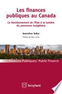 Les finances publiques au Canada