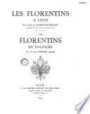 Les Florentins à Lyon