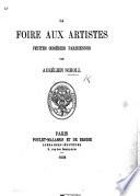 Les Foires aux Artistes: petites comédies parisiennes