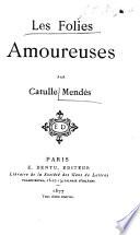 Les folies amoureuses