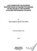Les formations paléogènes évaporitiques du bassin potassique de Mulhouse et des bassins plus septentrionaux d'Alsace