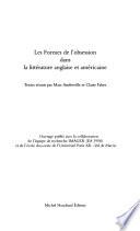 Les formes de l'obsession dans la littérature anglaise et américaine