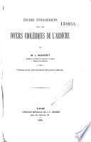 Les Foyers cholériques de l'Ardèche