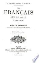 Les Français sur le Rhin (1792-1804)