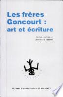 Les frères Goncourt