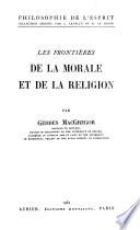 Les frontières de la morale et de la religion
