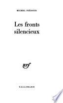 Les Fronts silencieux