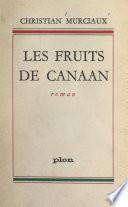 Les fruits de Canaan