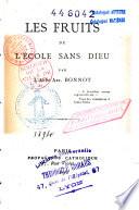 Les fruits de l'école sans Dieu