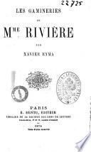 Les gamineries de M.me Rivière par Xavier Eyma