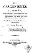 Les Gasconismes corrigés