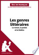 Les genres littéraires - Le roman, la poésie et le théâtre (Bac de français))