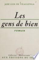 Les gens de bien