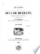 Les gestes des ducs de Brabant