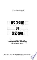 Les grains du désordre