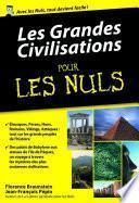 Les grandes civilisations Pour les Nuls, édition poche