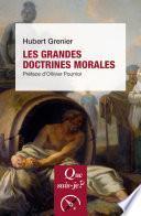 Les grandes doctrines morales