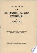 Les grandes évasions esthétiques