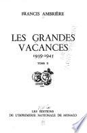 Les grandes vacances