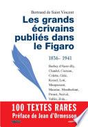 Les grands écrivains publiés dans Le Figaro