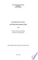 Les grands-parents en France du XVIIe siècle au début du XXe