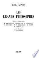 Les grands philosophes