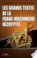 Les grands textes de la franc-maçonnerie décryptés