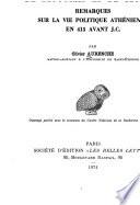 Les groupes d'Alcibiade, de Léogoras, et de Teucros