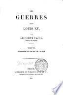 Les guerres sous Louis XV
