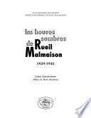 Les heures sombres de Rueil Malmaison 1939-1945