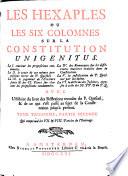 Les Hexaples ou les six colonnes sur la constitution Unigenitus