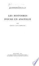 Les histoires d'ours en Anatolie