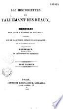 Les Historiettes de Tallemant des Réaux