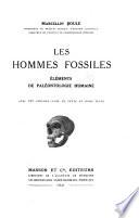 Les hommes fossiles
