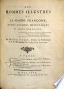 Les hommes illustres de la marine françoise: leurs actions mémorables et leurs portraits