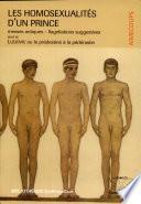 Les homosexualités d'un prince