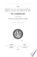 Les Huguenots en Comminges