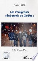 Les immigrants sénégalais au Québec