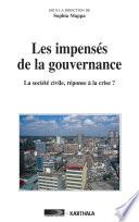 Les impensés de la gouvernance. La société civile, réponse à la crise ?
