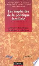 Les implicites de la politique familiale