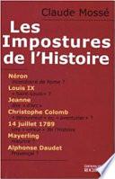 Les impostures de l'histoires
