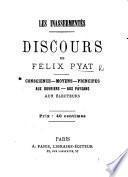 Les Inassermentés. Discours