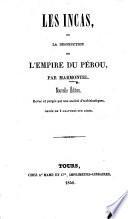 Les Incas ... Nouvelle édition, revue et purgée par une Société d'ecclésiastiques