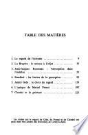 Les intermittences du regard chez l'écrivain