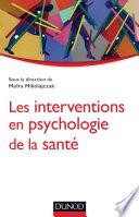 Les interventions en psychologie de la santé